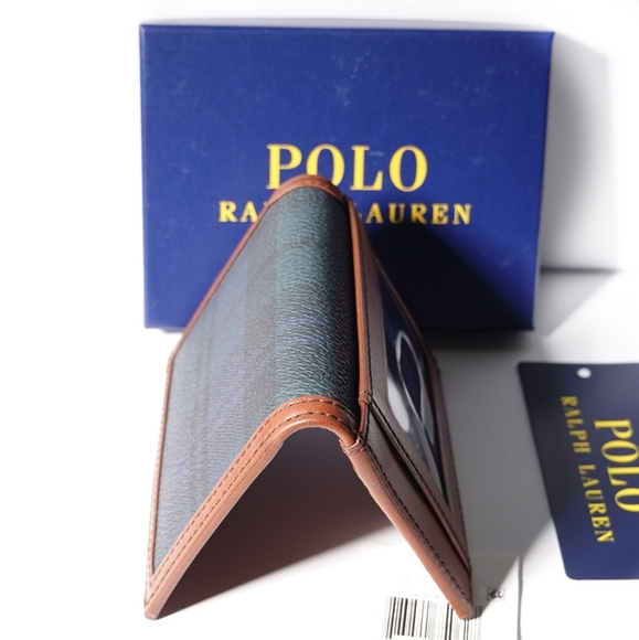 POLO RALPH LAUREN HERITAGE BIFOLD ID WALLET - Picture 7 of 8